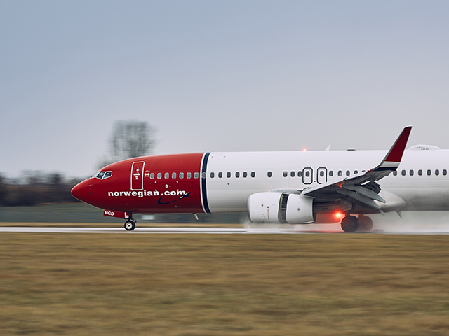 Самолет Norwegian Air развернулся на полпути в Тель-Авив и вернулся в Стокгольм 