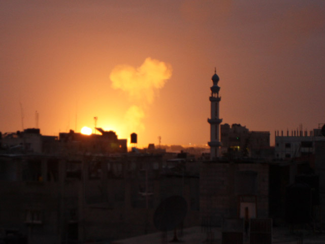 Удары ЦАХАЛа по целям в секторе Газы. 15 марта 2019 года