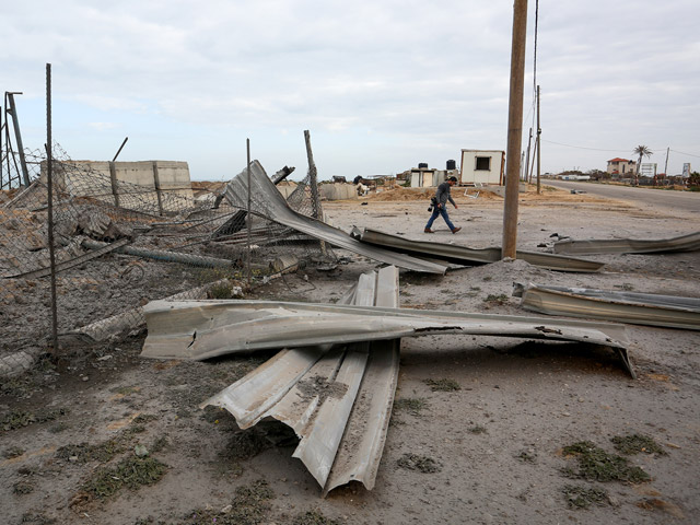 Последствия ударов ЦАХАЛа по целям в секторе Газы. 15 марта 2019 года