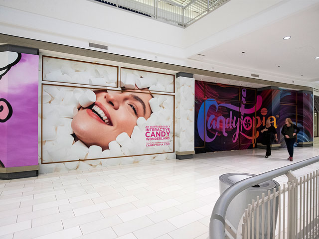Выставка  "Candytopia" в Блумингтоне 