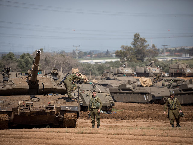 Концентрация сил ЦАХАЛа на границе с Газой