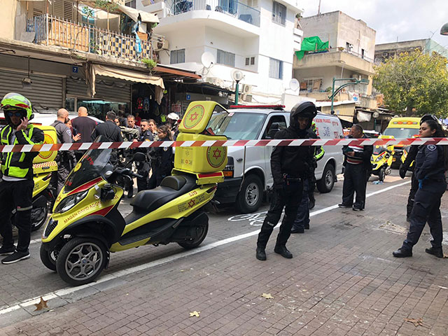 На месте происшествия в Тель-Авиве. 27 марта 2019 года