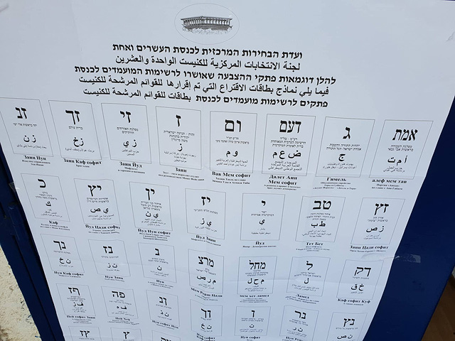 На избирательном участке, 9 апреля 2019 года