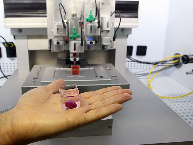 Израильские ученые первыми в мире с помощью 3D-принтера создали "живое" сердце 