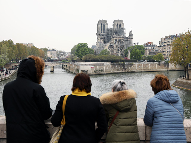 Собор Парижской Богоматери, 16 апреля 2019 года