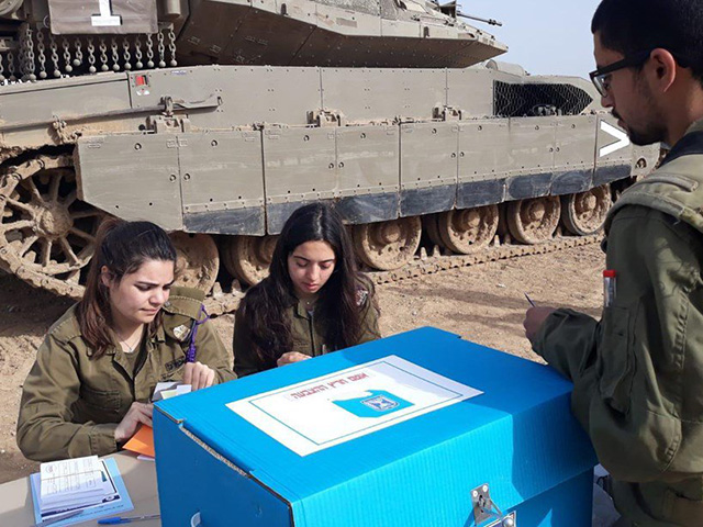 Подсчет "солдатских" голосов: по текущим данным партия "А-Ямин а-Хадаш" в Кнессете  