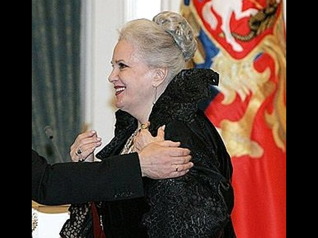 Элина Быстрицкая на приеме в Кремле в 2008 году