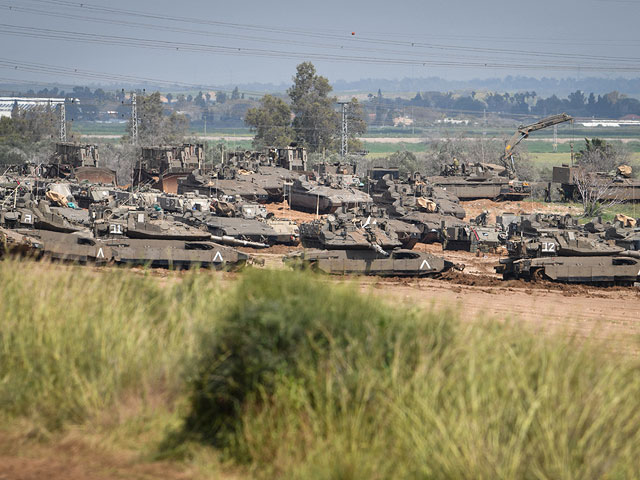     На границу с Газой переводится танковая бригада