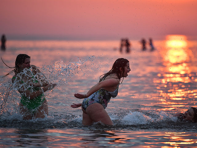 Заплыв в Северном море