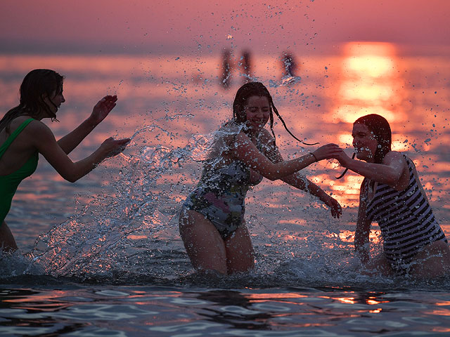 Заплыв в Северном море