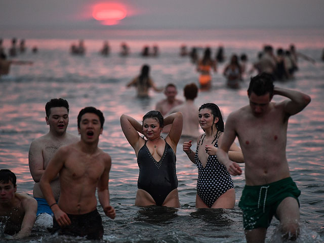 Заплыв в Северном море