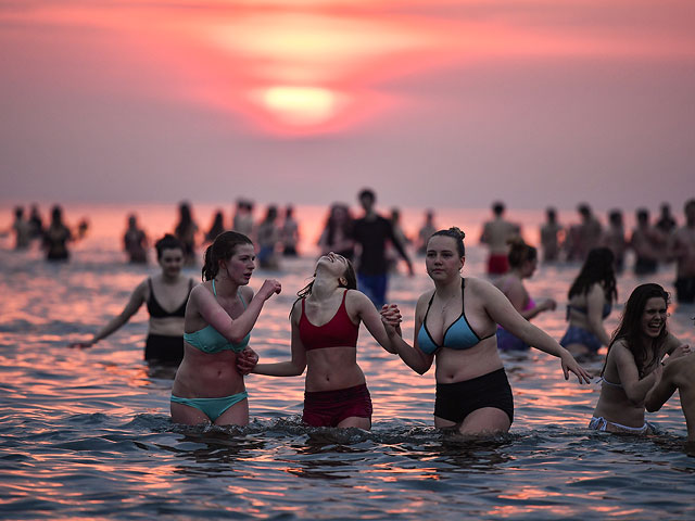 Заплыв в Северном море