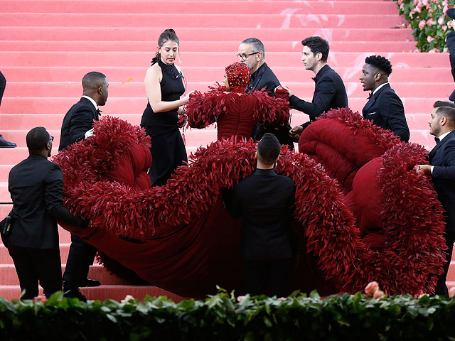 Церемония Met Gala в Нью-Йорке