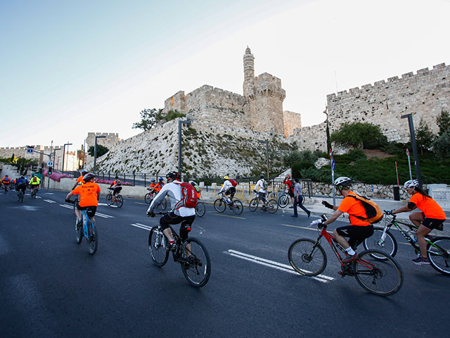 В Иерусалиме проходит велопробег "Гран фондю": список перекрытых улиц  