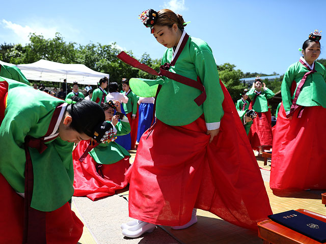 Церемония совершеннолетия в Сеуле 