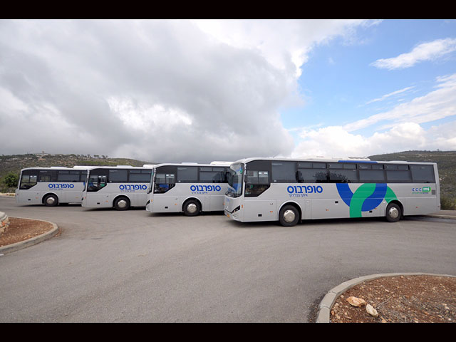 В Бейт-Шемеше бастуют водители автобусов компании "Супербус"