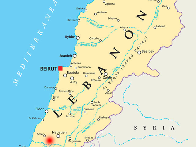 Ливанские СМИ: ВВС Израиля нанесли удар по району Набатийе