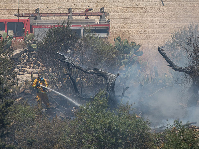 "Огненные шары" из Газы привели к шести пожарам в Эшколе