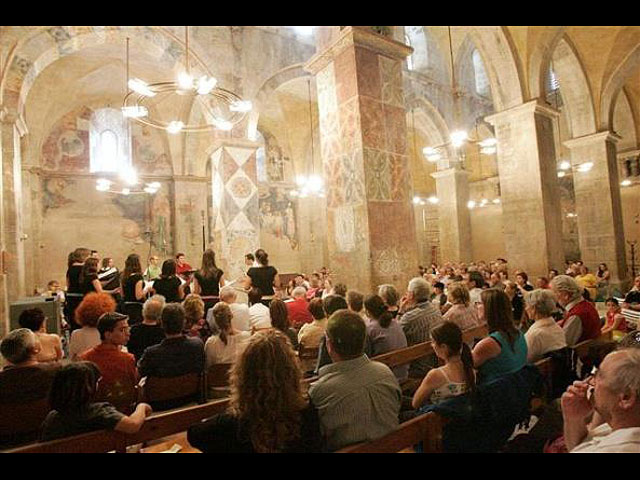55-й Фестиваль вокальной и литургической музыки в Абу-Гош и концерты на открытом воздухе. До начала фестиваля осталось несколько дней  