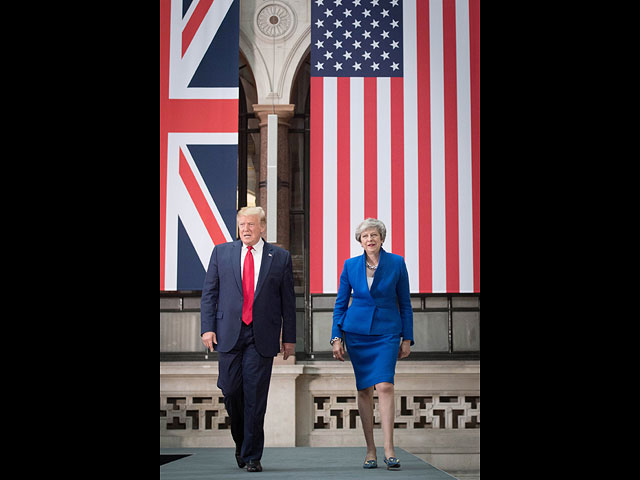 Путешествие Трампов в Британию