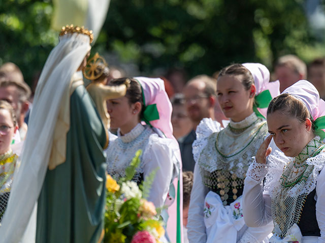 Духов день: месса на немецко-польской границе