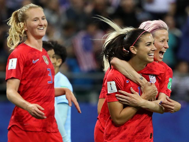 Американки забили 13 мячей и установили рекорд чемпионатов мира