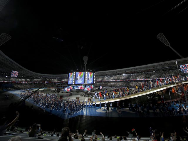 В Минске проходит церемония открытия Европейских игр
