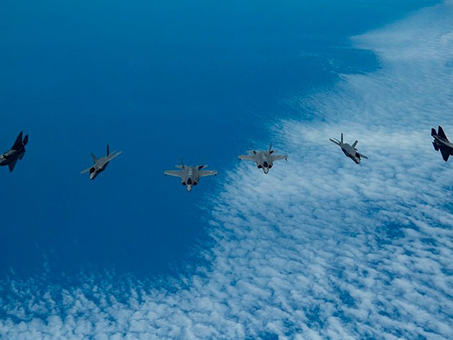 Впервые проведены совместные учения с участием самолетов F-35 Израиля, США и Великобритании  