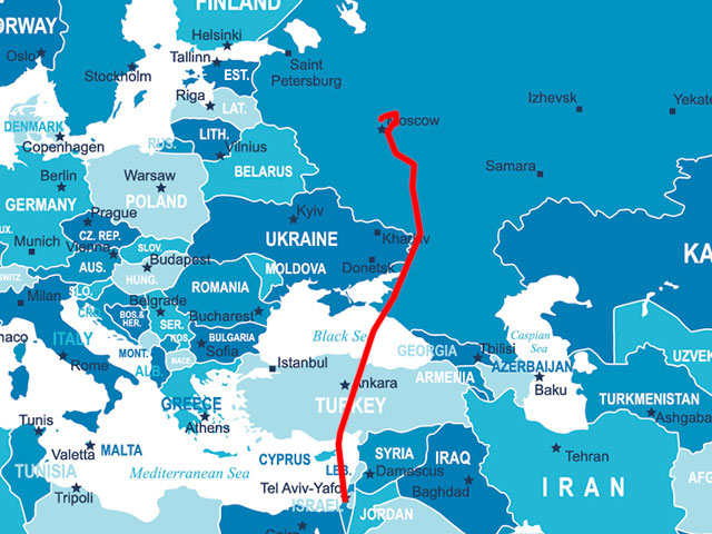Во время военных действий в Сирии над Кипром летел самолет "Аэрофлота", следовавший из Израиля в Москву  