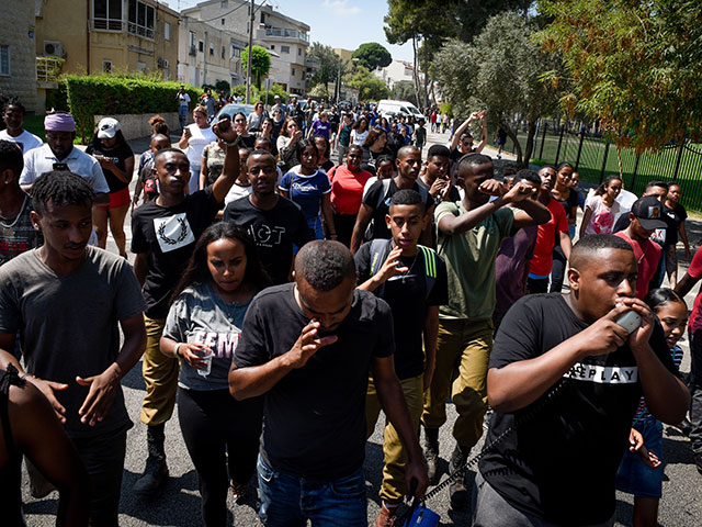 Массовые протесты эфиопской общины в Израиле