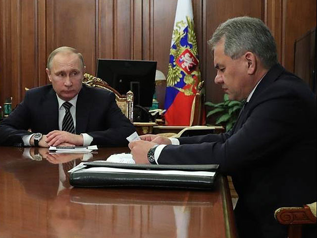 Путин назначил внеплановую встречу с Шойгу
