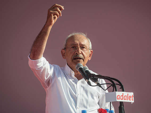 Глава оппозиционной Народно-республиканской партии Турции Кемаль Кылычдароглу