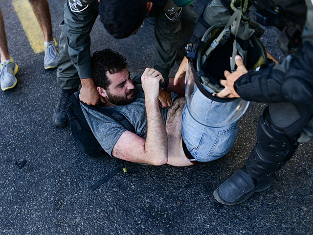 Третий день "черно-белого" протеста в Израиле