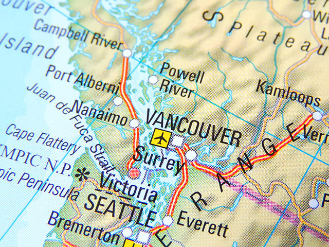 Около канадского острова Ванкувер произошло сильное землетрясение  