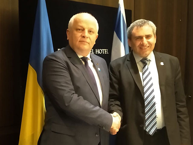 Подписание соглашения о зоне свободной торговли между Израилем и Украиной 