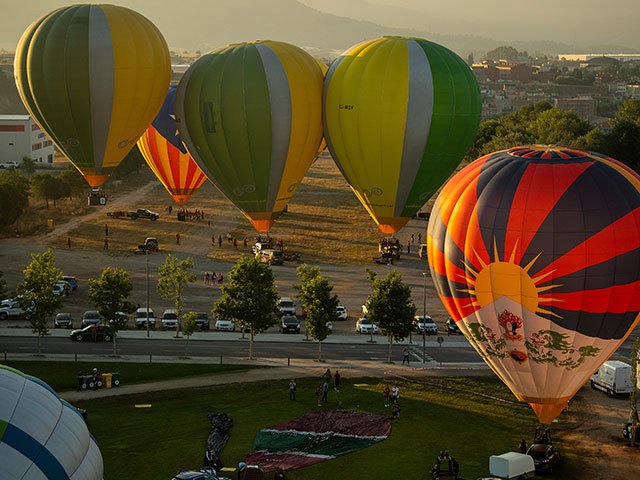 23-й Европейский фестиваль воздушных шаров в из Испании