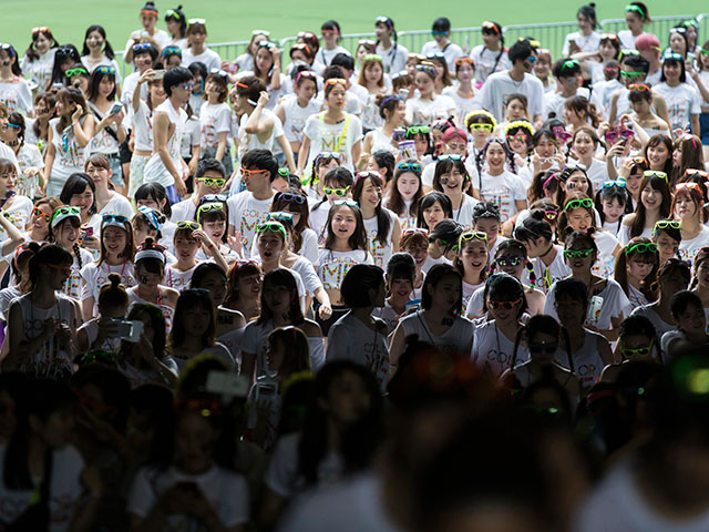 Фестиваль "Color Me Rad" в Токио