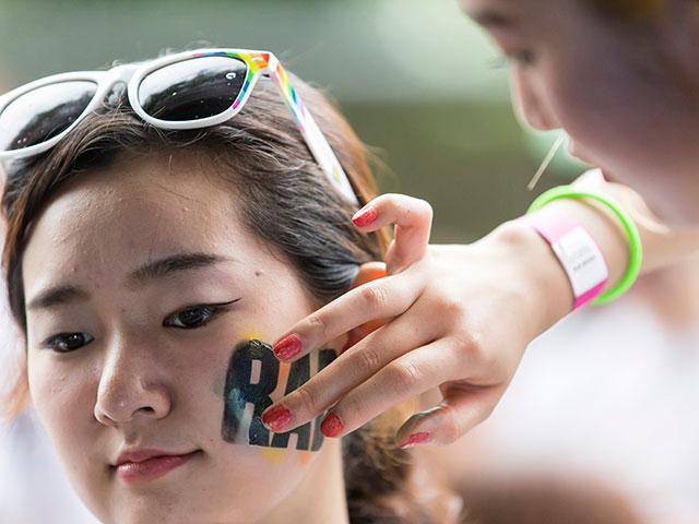 Фестиваль "Color Me Rad" в Токио