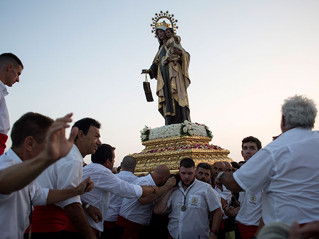 Virgen del Carmen: испанский праздник Богоматери с горы Кармель