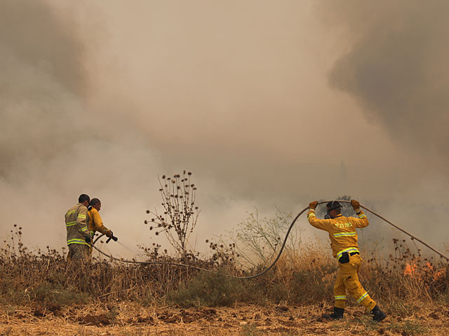 Пожары в Израиле: день хамсина и огня