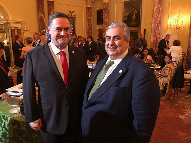 Министр иностранных дел Исраэль Кац встретился с главой МИДа Бахрейна