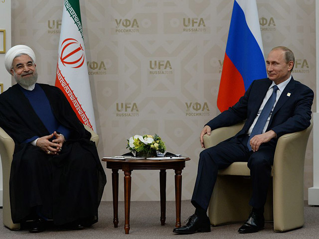 Президенты Ирана и России: Хасан Роухани и Владимир Путин