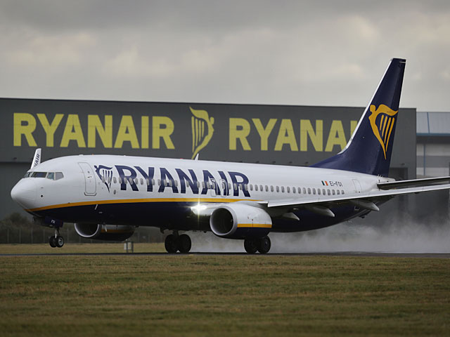 46 израильских рейсов Ryanair под угрозой отмены из-за забастовки пилотов
