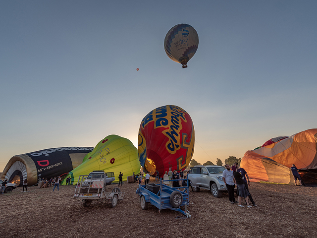 Фестиваль воздушных шаров в Мааян-Харод