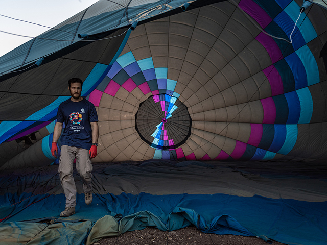 Фестиваль воздушных шаров в Мааян-Харод