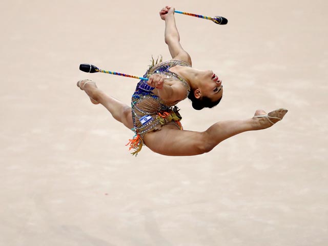 Художественная гимнастика. Линой Ашрам завоевала четыре медали в Минске