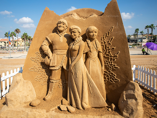 Фестиваль песчаных скульптур в Ашкелоне