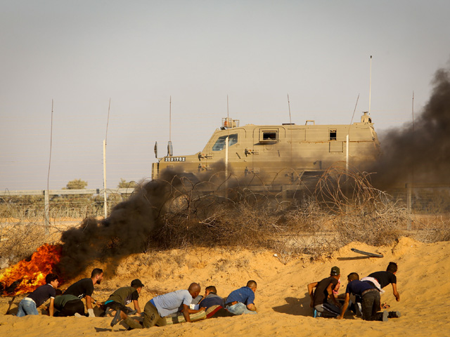 На границе Газы проходит очередной "марш возвращения"