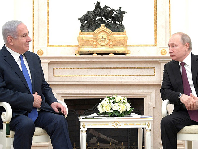 Биньямин Нетаниягу и Владмир Путин