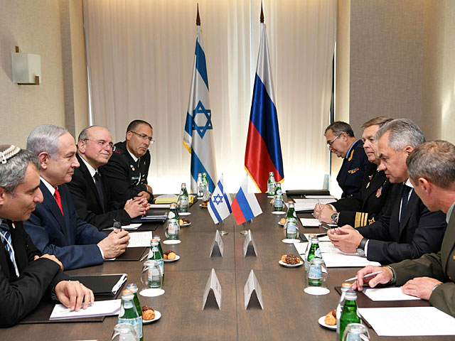 Нетаниягу провел переговоры с министром обороны России Сергеем Шойгу